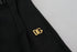 Dolce & Gabbana Black Straight Fit Cotton Pants